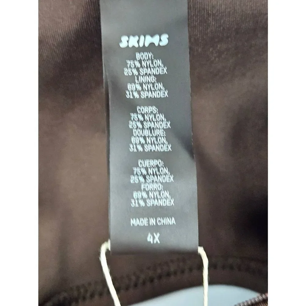 Skims bandeau swim top Nwt